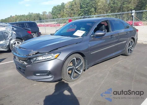 2018 Honda Accord Sport 2.0T from USA, damaged, VIN 1HGCV2F35JA031365